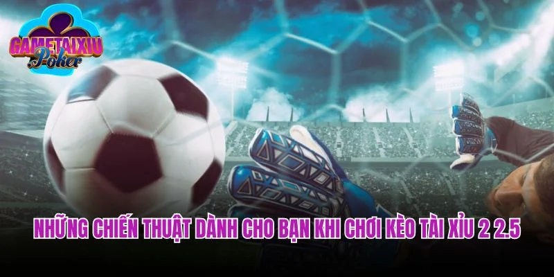 Những chiến thuật bất bại dành cho bạn khi chơi kèo tài xỉu 2 2.5